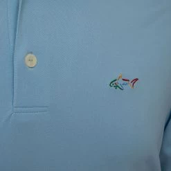 Greg Norman Men's Shark Logo Golf Polo Shirt -American Golf Shop 390151 Gnorman Polo Freedom Micro S22 Coast 3