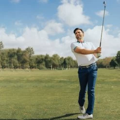 GOLFINO Men's UV Tech Golf Polo Shirt -American Golf Shop 390367 optic 6