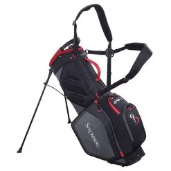 Stromberg Dry S Lightweight Golf Stand Bag 10 Stromberg Dry S Lightweight Golf Stand Bag -American Golf Shop 390892 Black Red Stromberg Dry S Stand Bag 2