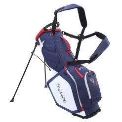 Stromberg Dry S Lightweight Golf Stand Bag 4 Stromberg Dry S Lightweight Golf Stand Bag -American Golf Shop 390892 Navy White Red Stromberg Dry S Stand Bag 2