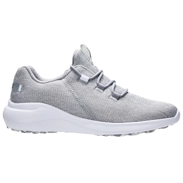 FootJoy Ladies Flex Coastal Spikeless Golf Shoes FootJoy Ladies Flex Coastal Spikeless Golf Shoes -American Golf Shop 391406 Grey White FootJoy Flex Coastal Ladies Shoes 1