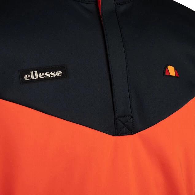 Ellesse Men's Torenzo Golf Midlayer Ellesse Men's Torenzo Golf Midlayer -American Golf Shop 391470 Orange Black Ellesse Midlayer Torenzo W21 3