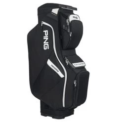 PING Traverse Golf Cart Bag -American Golf Shop 391598 Black White PING Traverse Cart Bag 2022 1