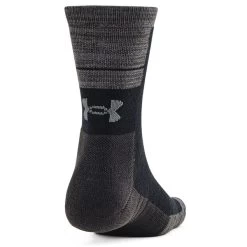 Under Armour Men's Cold Weather Crew Golf Socks - 2 Pack -American Golf Shop 392444 Black PitchGray Under Armour Cold Weather 2 Pack Crew Socks 3