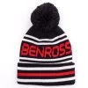 Benross Junior Pom Golf Bobble Knit Golf Hat -American Golf Shop 392764 Navy Red Benross 1