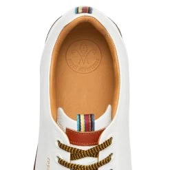 Royal Albartross Men's Pontiac Spikeless Golf Shoes 4 Royal Albartross Men's Pontiac Spikeless Golf Shoes -American Golf Shop 393651 White Royal Albartross Pontiac Shoes 3