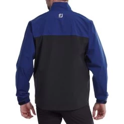 FootJoy Men's HydroLite Waterproof Golf Jacket -American Golf Shop 393732 RoyalBlackSilver FootJoy HydroLite Rain Jacket 5