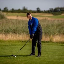 FootJoy Men's HydroLite Waterproof Golf Jacket -American Golf Shop 393732 RoyalBlackSilver FootJoy HydroLite Rain Jacket 6