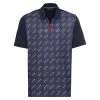 GOLFINO Men's Tab Print Golf Polo Shirt -American Golf Shop 393897 sevenseas 1
