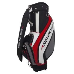 Benross BR-PRO Tour Golf Staff Bag -American Golf Shop 394699 Black White Red Benross BR PRO Tour Staff Bag 1