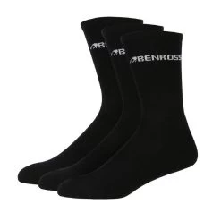 Benross Men's Cragg Crew Golf Socks - 3 Pack
