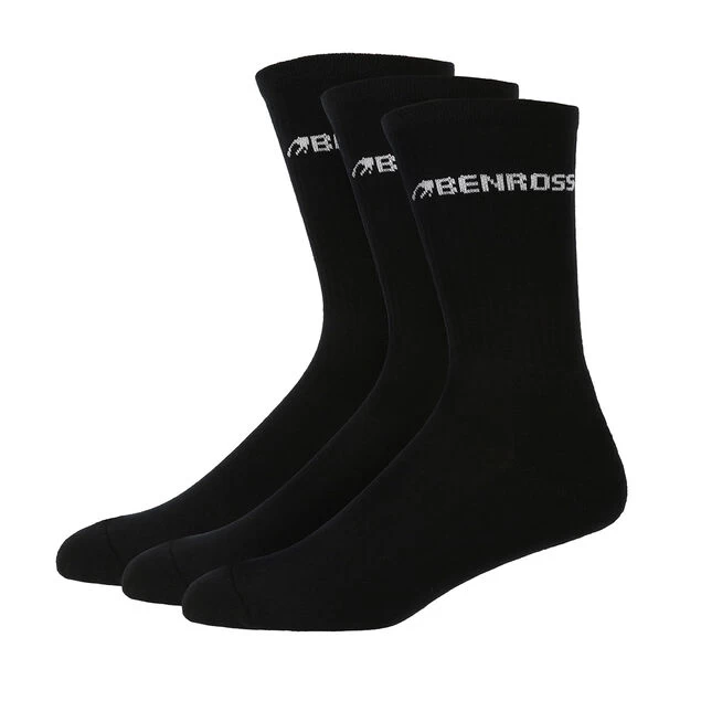 Benross Men's Cragg Crew Golf Socks - 3 Pack Benross Men's Cragg Crew Golf Socks - 3 Pack -American Golf Shop 394826 1