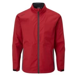 PING Men's SensorDry Waterproof Golf Jacket -American Golf Shop 395110 firebrick 3