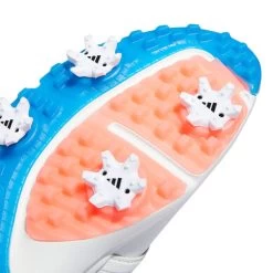 Adidas Golf Adidas Junior Tour360 22 Spiked Golf Shoes -American Golf Shop 395368 White IronMet BlueRush adidas Golf Tour360 Infinity Junior Shoes 8