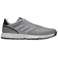 Adidas Golf Adidas Men's S2G Leather Waterproof Spikeless Golf Shoes -American Golf Shop 395388 Grey Grey CoreBlack adidas Golf S2G Leather Shoes 2022 1