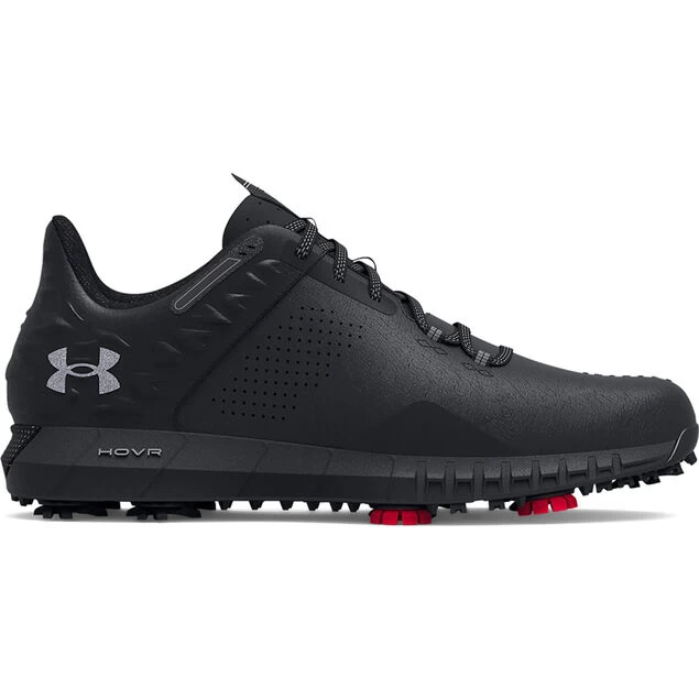 Under Armour Men's HOVR Drive 2 Waterproof Spiked Golf Shoes Under Armour Men's HOVR Drive 2 Waterproof Spiked Golf Shoes -American Golf Shop 395750 Black Black Grey Under Armour HOVR Drive 2 Shoes 1
