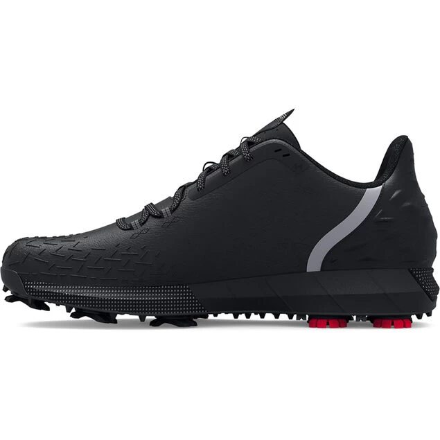 Under Armour Men's HOVR Drive 2 Waterproof Spiked Golf Shoes Under Armour Men's HOVR Drive 2 Waterproof Spiked Golf Shoes -American Golf Shop 395750 Black Black Grey Under Armour HOVR Drive 2 Shoes 2