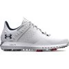 Under Armour Men's HOVR Drive 2 Waterproof Spiked Golf Shoes -American Golf Shop 395750 White Silver Academy Under Armour HOVR Drive 2 Shoes 1