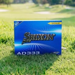 Srixon AD333 12 Golf Ball Pack -American Golf Shop 395863 Yellow Srixon AD333 12 Ball Pack 8