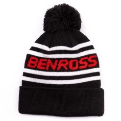 Benross Men's Multi Stripe Knit Pom Golf Hat