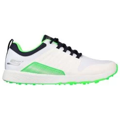 Skechers Men's Elite 4 Victory Spikeless Golf Shoes -American Golf Shop 396159 White Navy Green Skechers Elite 4 Victory Shoes 1