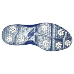 Skechers Men's GO GOLF Pro 5 Hyper Waterproof Spiked Golf Shoes 5 Skechers Men's GO GOLF Pro 5 Hyper Waterproof Spiked Golf Shoes -American Golf Shop 396378 White Blue Skechers GO GOLF Pro 5 Hyper Shoes 4new