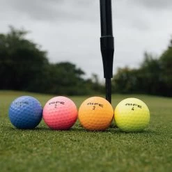 Rife RX Soft Distance Coloured Ladies 12 Golf Ball Pack -American Golf Shop 397303 RifeLadiesColouredBalls12Box 7