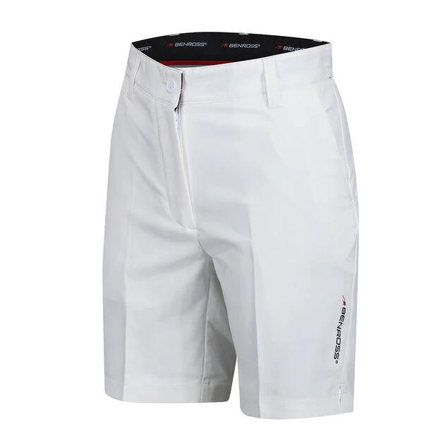 Benross Ladies Core Stretch Stretch Golf Shorts Benross Ladies Core Stretch Stretch Golf Shorts -American Golf Shop 397306 white 3