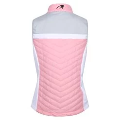 Benross Ladies Quilted Hybrid Golf Gilet -American Golf Shop 397383 soft grey 2
