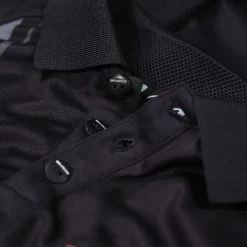 Benross Junior Swirl Stretch Golf Polo Shirt -American Golf Shop 397506 Black Grey White Benross Swirl Junior Polo Shirt 4