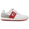 Duca Del Cosma Men's Belair Waterproof Spikeless Golf Shoes -American Golf Shop 397613 White Grey Red Duca Del Cosma Belair Shoes 2022 1