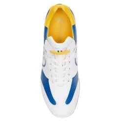 Duca Del Cosma Men's Valderama Waterproof Spikeless Golf Shoes -American Golf Shop 397710 White Jeans Yellow Duca Del Cosma Valderama Shoes 2022 3