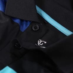 Stromberg Junior Beat Stripe Stretch Golf Polo Shirt -American Golf Shop 397757 black 3