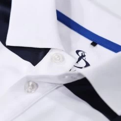 Stromberg Junior Beat Stripe Stretch Golf Polo Shirt -American Golf Shop 397757 white 3