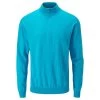 PING Men's Drew Half Zip Golf Midlayer -American Golf Shop 397824 Lagoon PING Drew Half Zip Midlayer 1