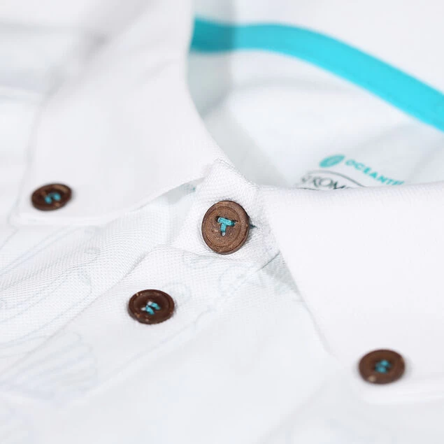 Stromberg Men's OCEANTEE Print Golf Polo Shirt Stromberg Men's OCEANTEE Print Golf Polo Shirt -American Golf Shop 398203 bright white 4