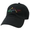 Greg Norman Men's Shark Logo Golf Cap -American Golf Shop 398753 Black Greg Norman Shark Logo Cap 1