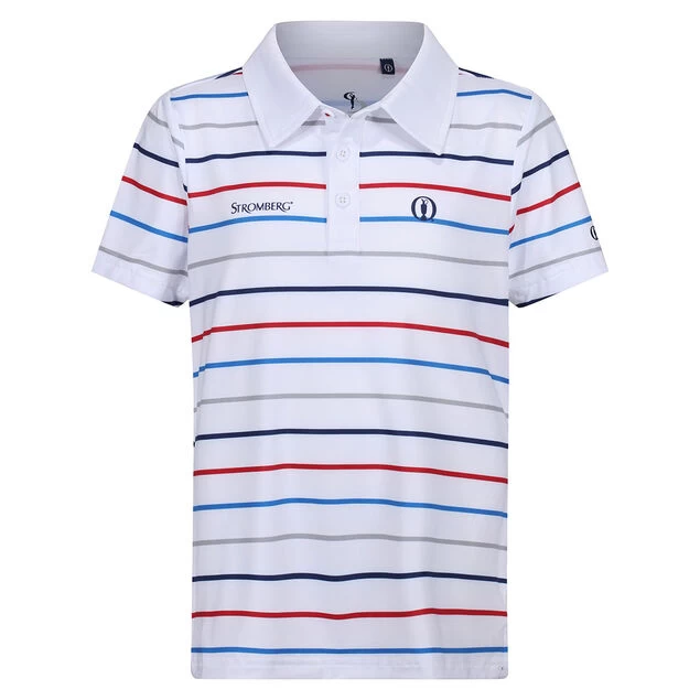 Stromberg Junior The Open Bandon Stretch Golf Polo Shirt Stromberg Junior The Open Bandon Stretch Golf Polo Shirt -American Golf Shop 399091 optic 1