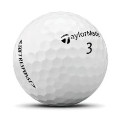TaylorMade Soft Response 12 Golf Ball Pack -American Golf Shop 399462 White TaylorMade Soft Response 12 Ball Pack 3