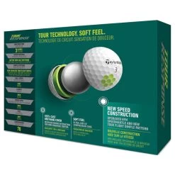 TaylorMade Tour Response 12 Golf Ball Pack -American Golf Shop 399466 White TaylorMade Tour Response 12 Ball Pack 3