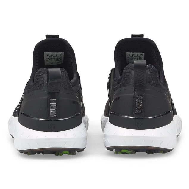PUMA Men's IGNITE Articulate Waterproof Spiked Golf Shoes PUMA Golf PUMA Men's IGNITE Articulate Waterproof Spiked Golf Shoes -American Golf Shop 399509 Black Silver Black PUMA Golf IGNITE Articulate Shoes 5