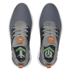 PUMA Golf PUMA Men's IGNITE Articulate Waterproof Spiked Golf Shoes 5 PUMA Golf PUMA Men's IGNITE Articulate Waterproof Spiked Golf Shoes -American Golf Shop 399509 QuietShade Gold Black PUMA Golf IGNITE Articulate Shoes 4