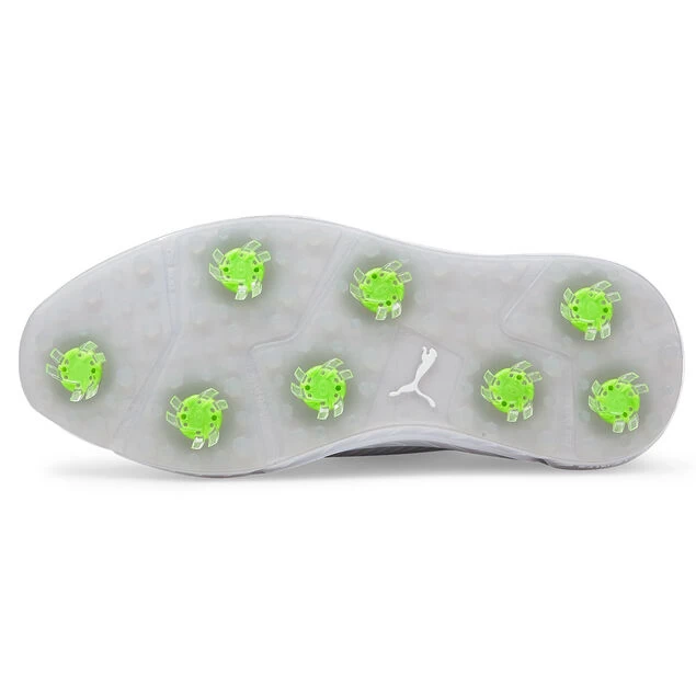 PUMA Men's IGNITE Articulate Waterproof Spiked Golf Shoes PUMA Golf PUMA Men's IGNITE Articulate Waterproof Spiked Golf Shoes -American Golf Shop 399509 White Silver HighRise PUMA Golf IGNITE Articulate Shoes 3