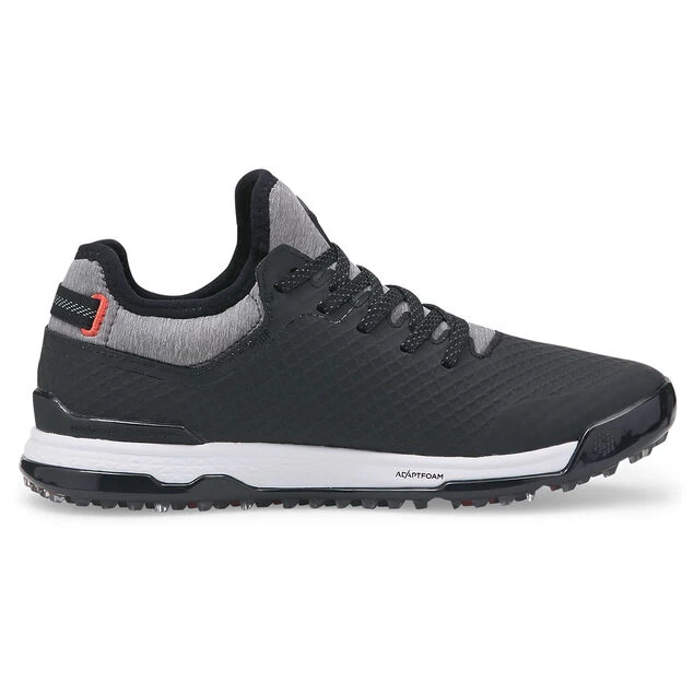 PUMA Ladies PROADAPT ALPHACAT Waterproof Spikeless Golf Shoes PUMA Golf PUMA Ladies PROADAPT ALPHACAT Waterproof Spikeless Golf Shoes -American Golf Shop 399566 Black Silver HotCoral PUMA Golf PROADAPT ALPHACAT Ladies Shoes 1