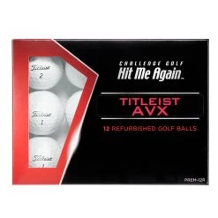 Challenge Golf Titleist AVX Refurbished 12 Golf Ball Pack