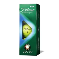 Titleist AVX 12 Golf Ball Pack -American Golf Shop 400725 Yellow Titleist AVX 12 Ball Pack 2022 2
