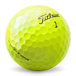 Titleist AVX 12 Golf Ball Pack -American Golf Shop 400725 Yellow Titleist AVX 12 Ball Pack 2022 3