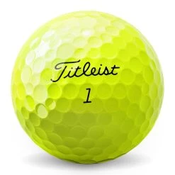 Titleist AVX 12 Golf Ball Pack -American Golf Shop 400725 Yellow Titleist AVX 12 Ball Pack 2022 5