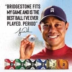 Bridgestone Tour B XS Tiger Woods 12 Golf Ball Pack -American Golf Shop 400738 White Bridgestone Tour B XS Tiger Woods 12 Ball Pack 3