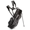 Stromberg Weatherlite Golf Stand Bag -American Golf Shop 400766 Stromberg Weatherlite StandBag BLACKWHITE 1